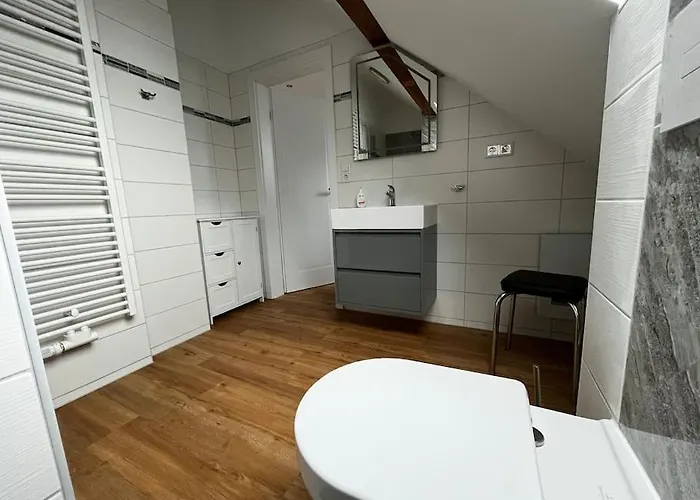 شقة Landhaus-ferienwohnung Am Fluss